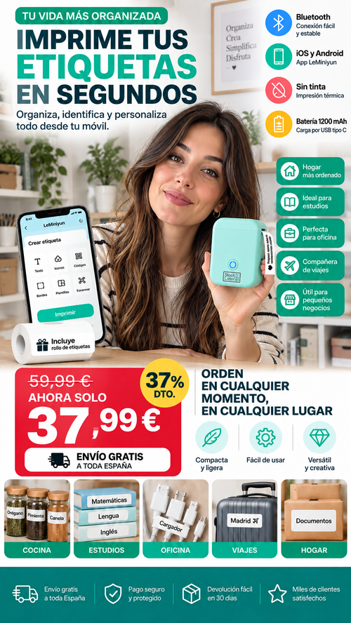 Etiquetadora Bluetooth